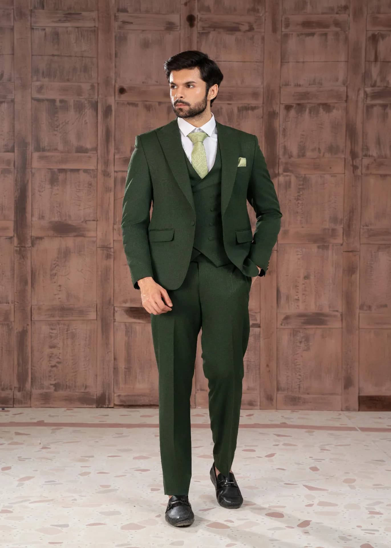 Fifr Light Green Men’s Pant Coat